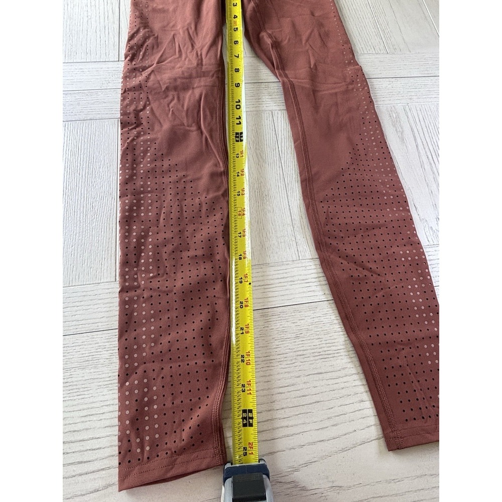 Lululemon x SoulCycle Ride & Reflect Tight Leggings Size 2 NWOT Dusty Rose - Picture 10 of 11